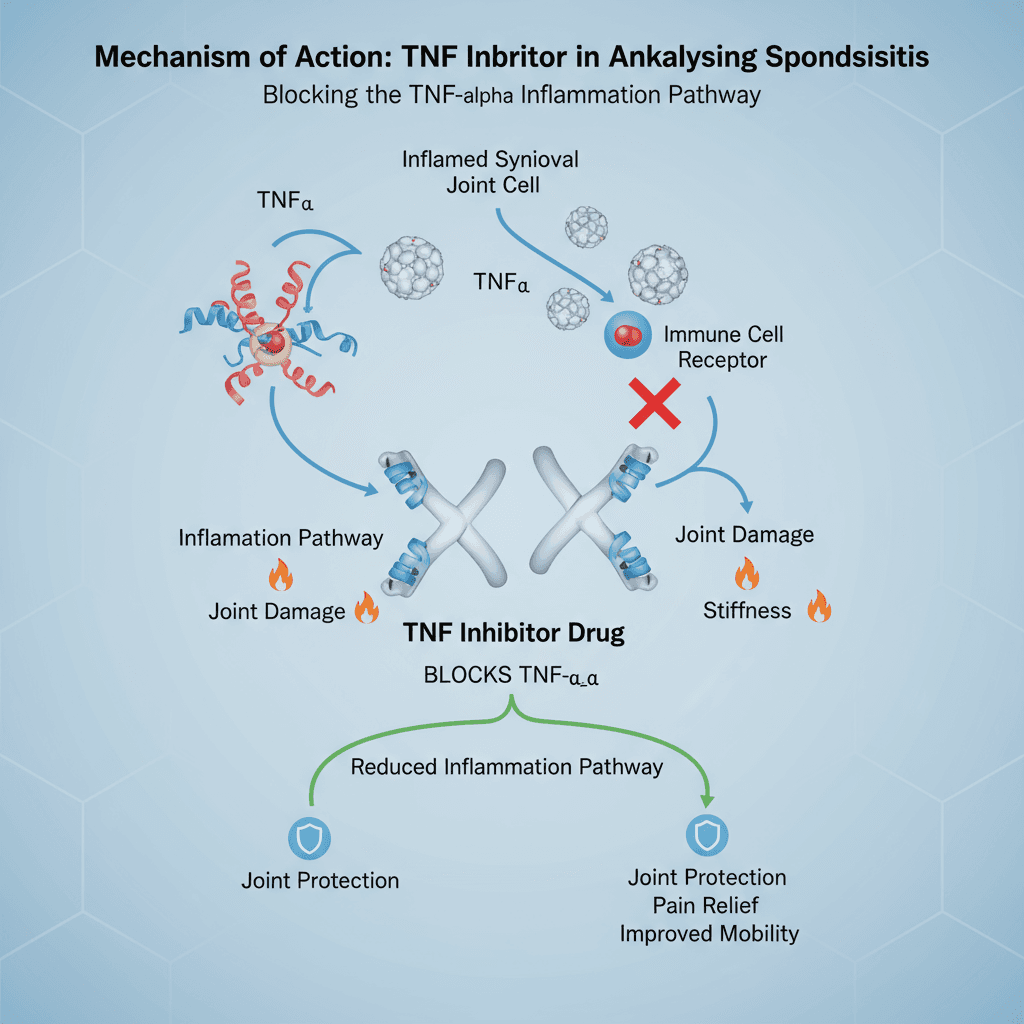 TNF抑制剂作用机制